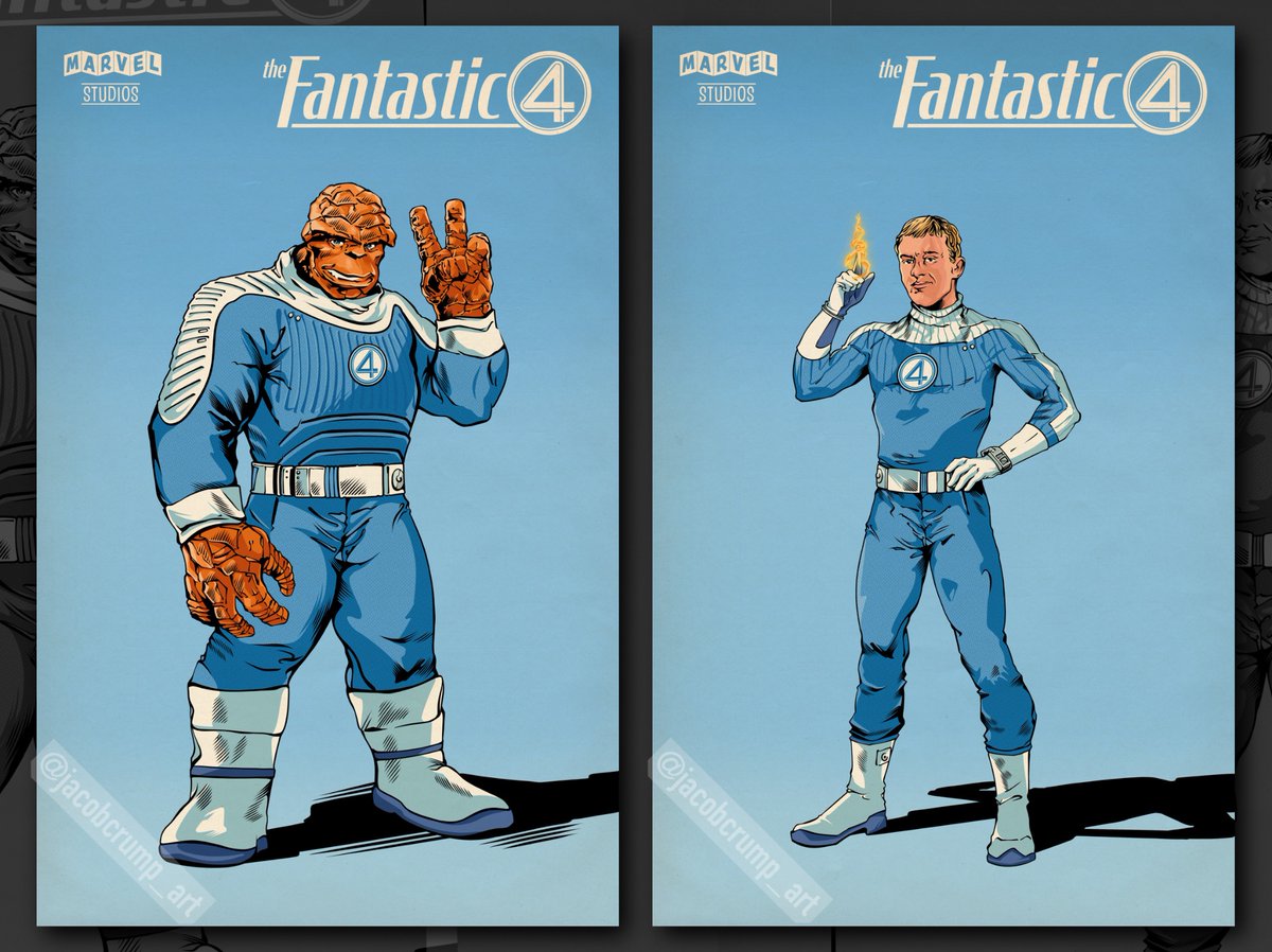jacobcrump10's tweet image. Johnny Storm and Ben Grimm
@FantasticFour @MarvelStudios @Marvel #FantasticFour #FantasticFourFirstSteps #ReedRichards #SusanStorm #Marvel #MarvelComics #johnnystorm #humantorch #bengrimm #thething