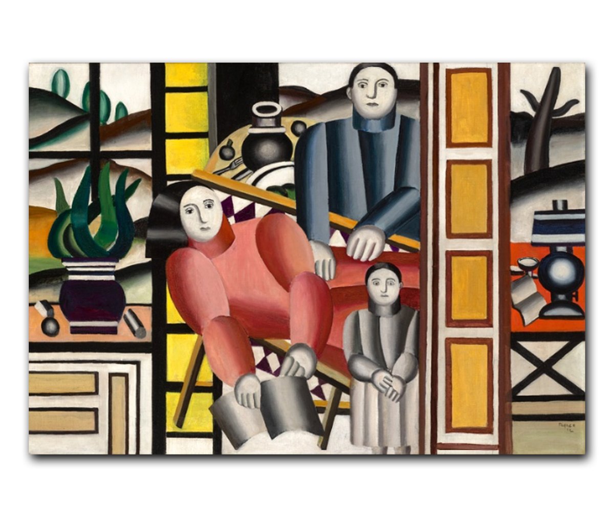 pohoartist's tweet photo. Art Inspiration For Today: Three Figures in Front of the Garden by Fernand Léger (French), oil on canvas, genre: Machine Art, Modern Art, 1922 #threefiguresinfrontofthegarden #fernandleger #oilpainting #machineart #modernart #artinspiration #artonx https://t.co/XlFLVRCnlN