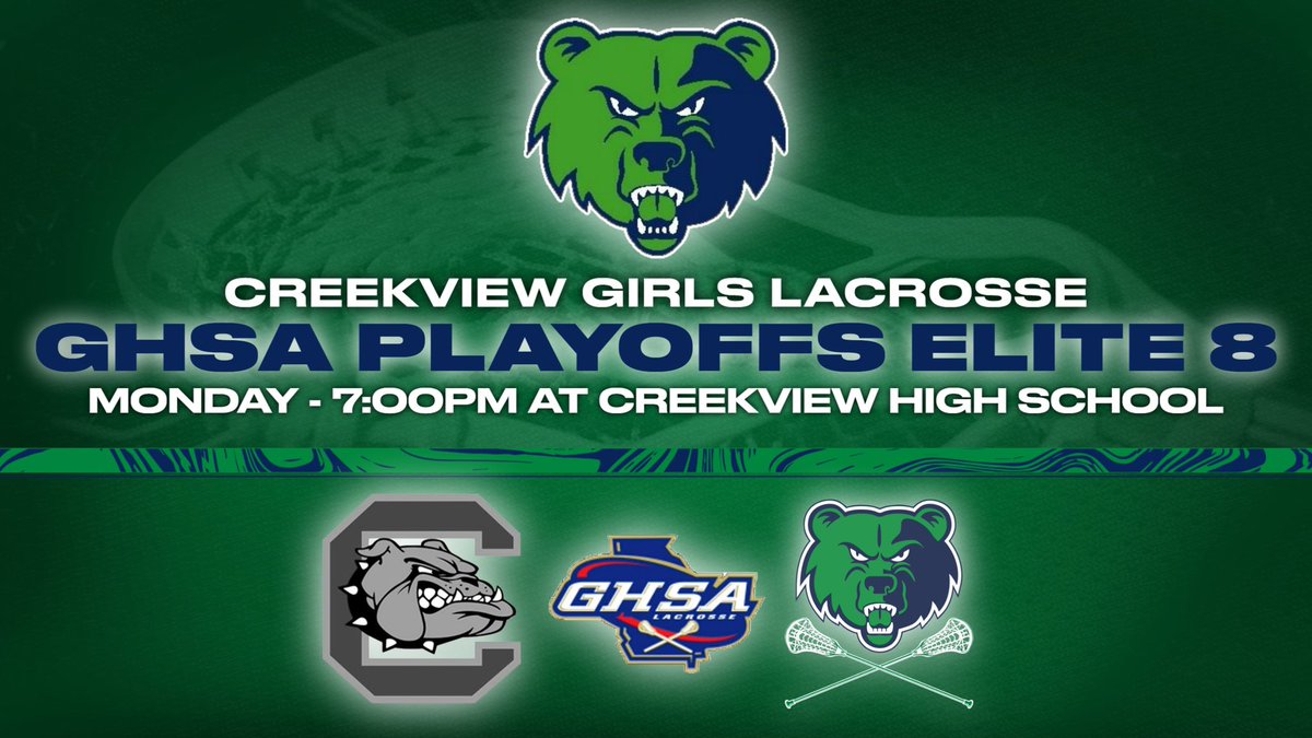 Let’s Go Grizzly fans. Lady Grizzly lacrosse host the Elite 8 playoff game Monday 7:00 in the Den. Show Up and Show Out!!! #ONEView