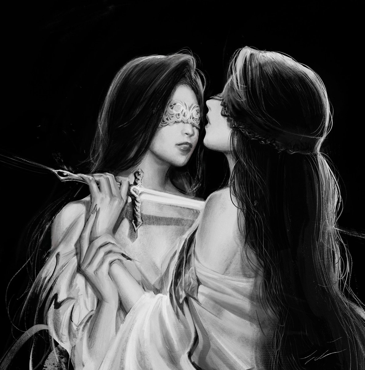 Scent of your perfume
Trace of your fingers
You were made for me
