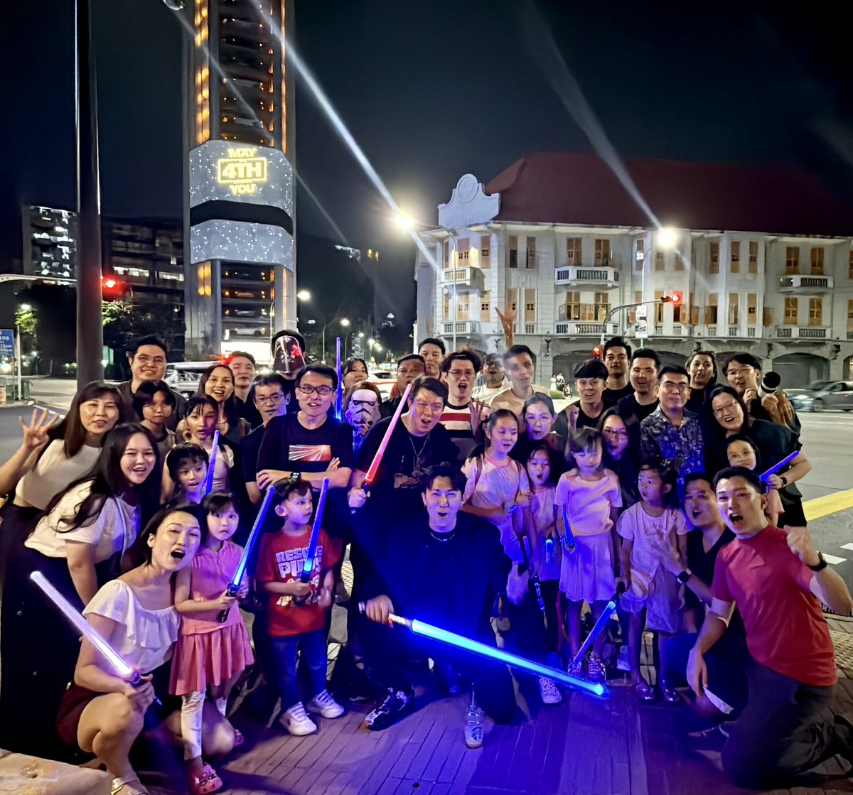 May the 4th Be With You! ✨New video soon on the world’s 1st vertical Tesla light show!