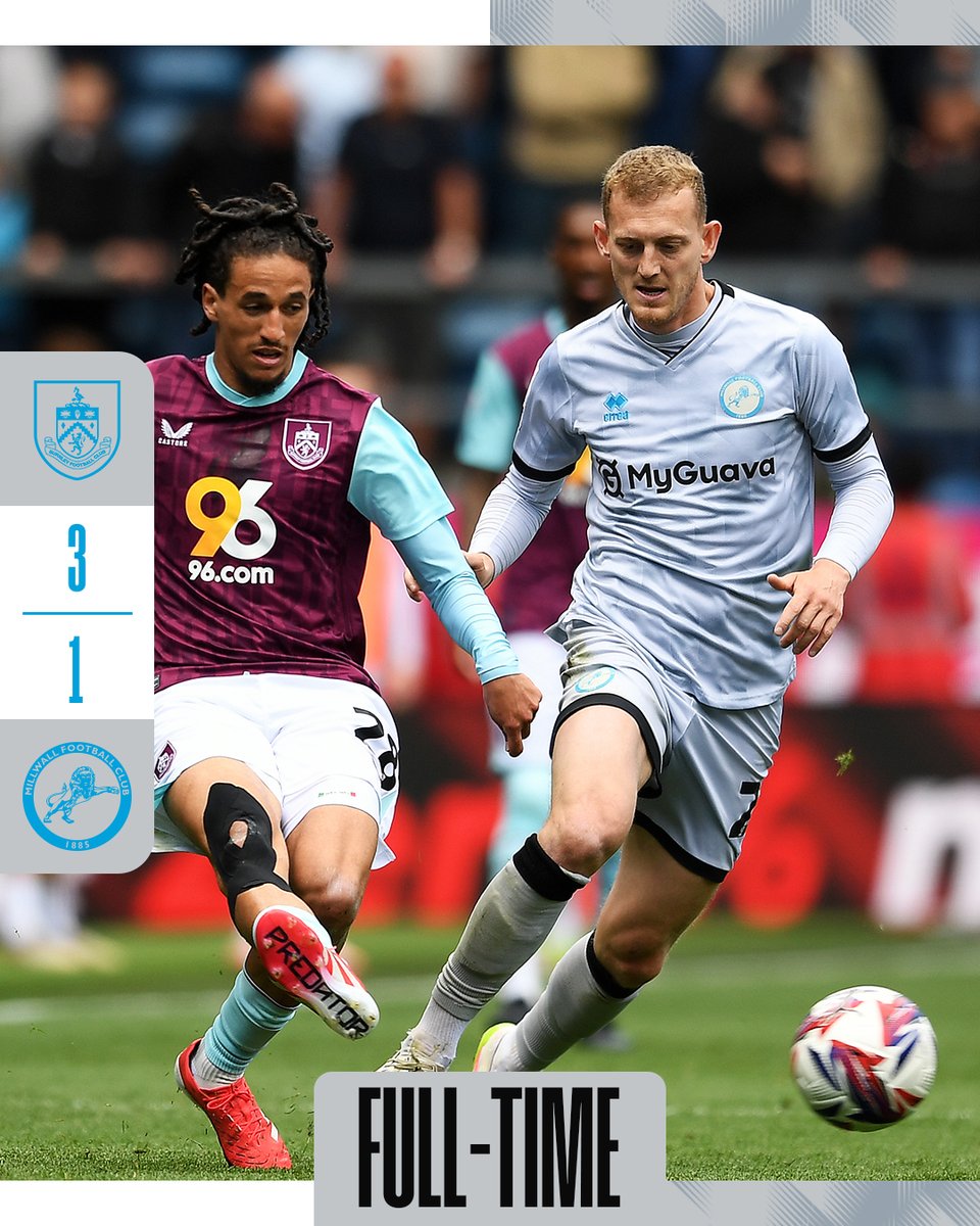 We took it to the final game. 

💙 Although today didn’t go our way, we’re incredibly proud of the team’s effort throughout the campaign. 

#Millwall