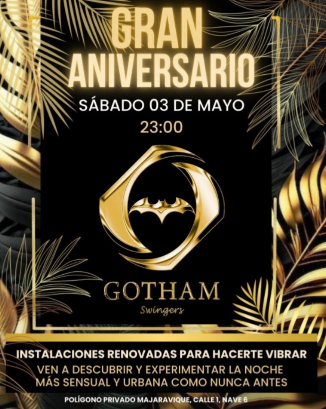 🔥 ¡Esta noche nos vamos a la fiesta de Gotham! 😈 Esta vez, mi pareja y yo queremos algo diferente: ¡buscamos chicos solos para pasarlo en grande! Las dos anteriores fueron de parejas💥💥, pero hoy toca un chico que se atreva a unirse a nuestra aventura. 💋 ¿Quién se apunta?