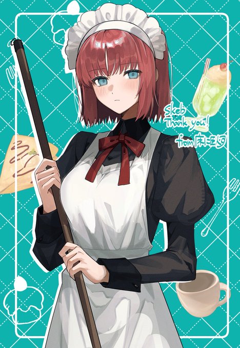 翡翠 「skebで翡翠ちゃん描かせてもらいましたThank you」|床に臥すの