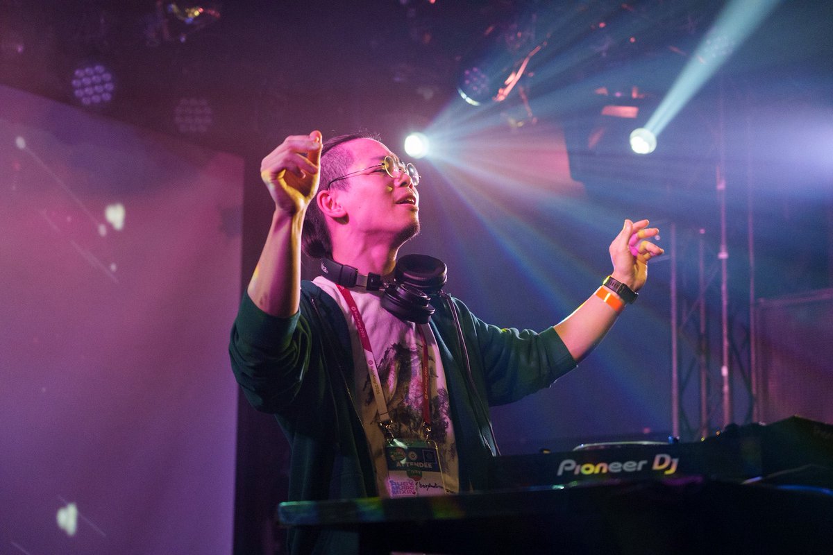 hanoniku_chan's tweet image. まあまあ今更感あるんですが #rubymusicmixin の写真いくつか置いときます #rubykaigi 
（写真のDJさんがどなたか分かってない）