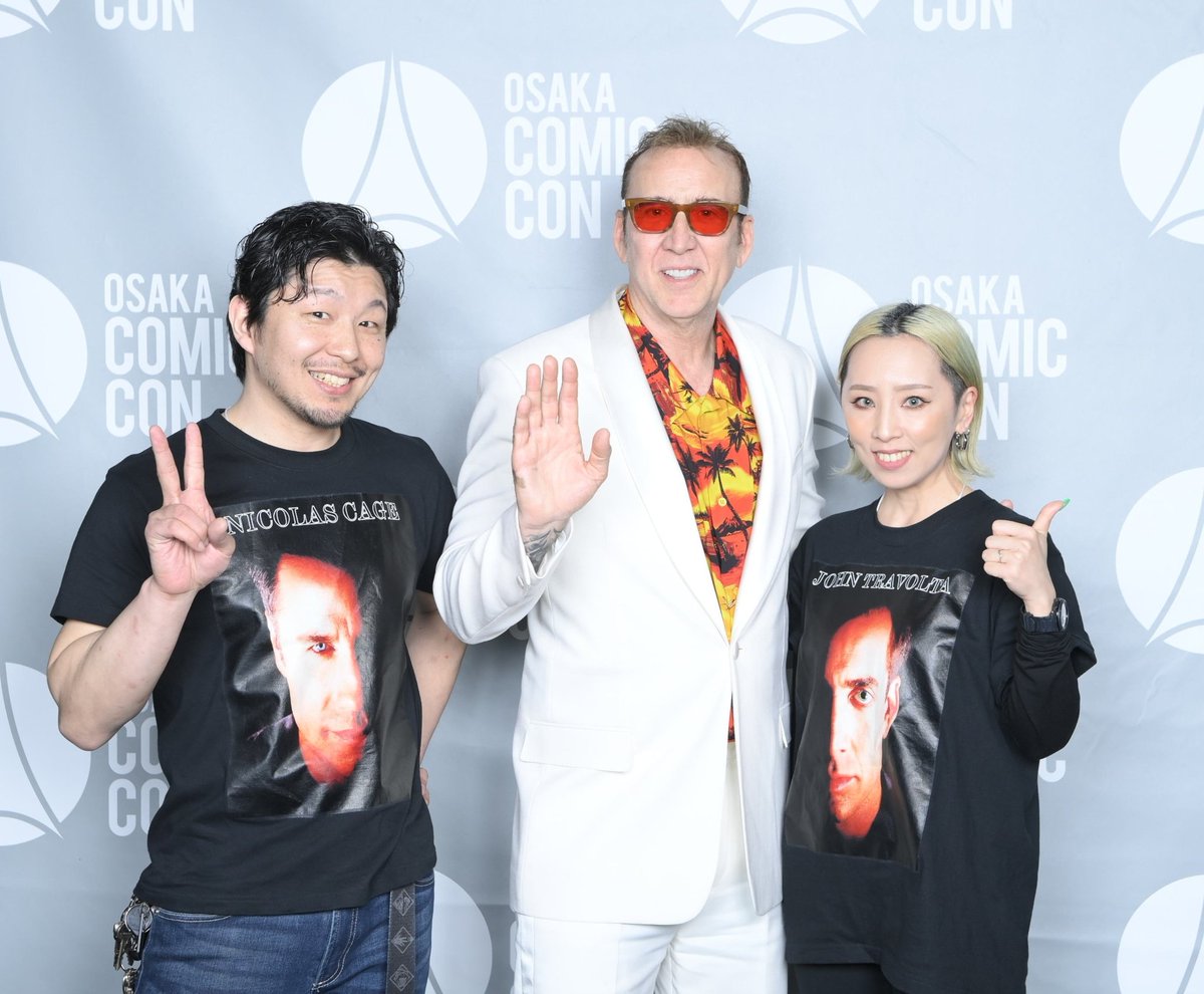 東京コミコン サインフォト賞 ニコラス・ケイジ C*R様 東京コミコン2025 直筆サイン 額付き ニコラスケイジ - メルカリ