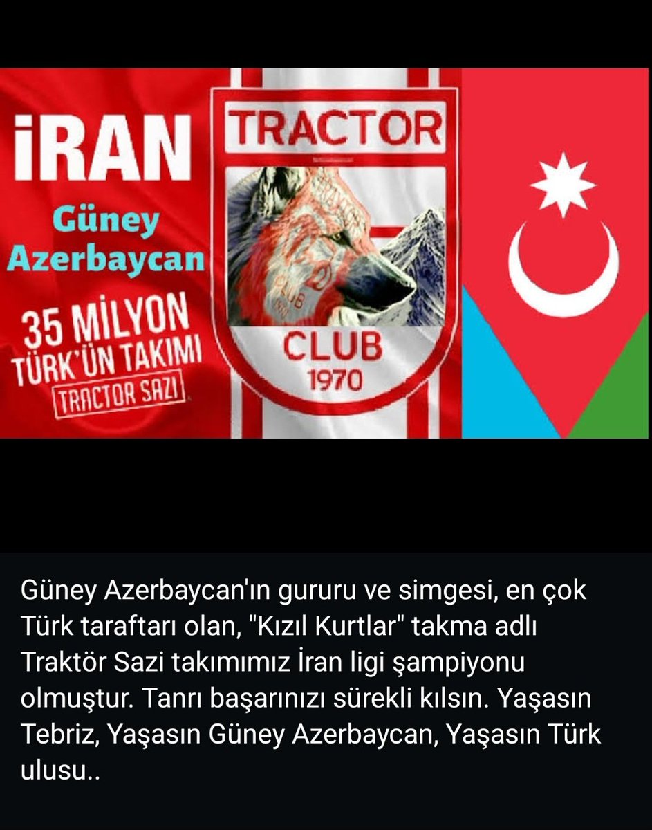 Var olun kızıl kurtlar!.. #TractorFC