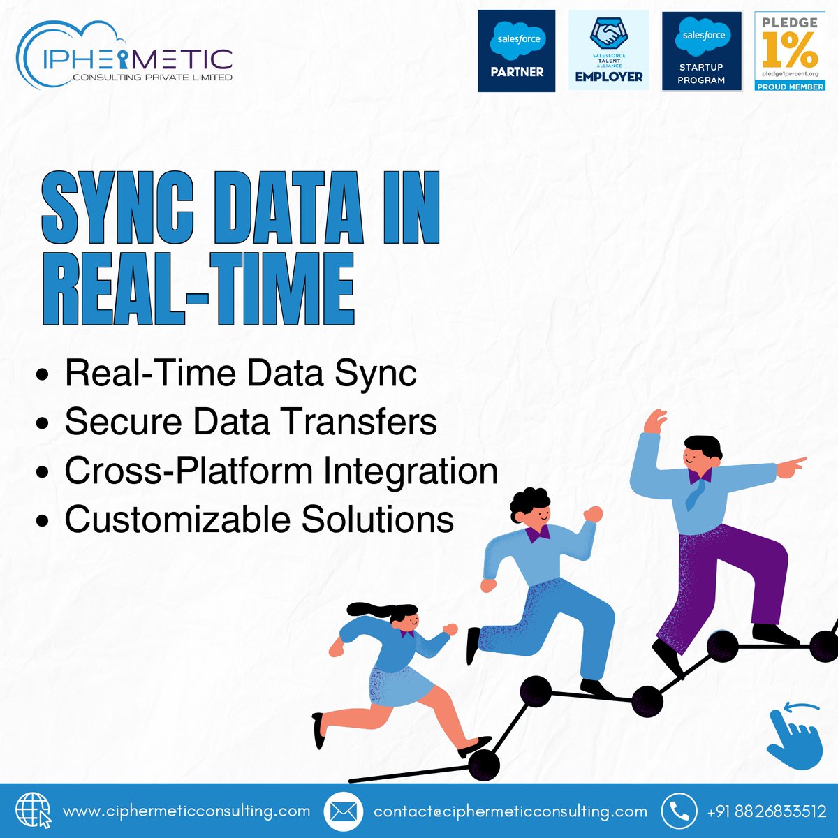 Simplify Salesforce Data Exchange with Ciphermetic!
Seamless, secure, and smart data flow—so you focus on growth, not glitches. 🚀