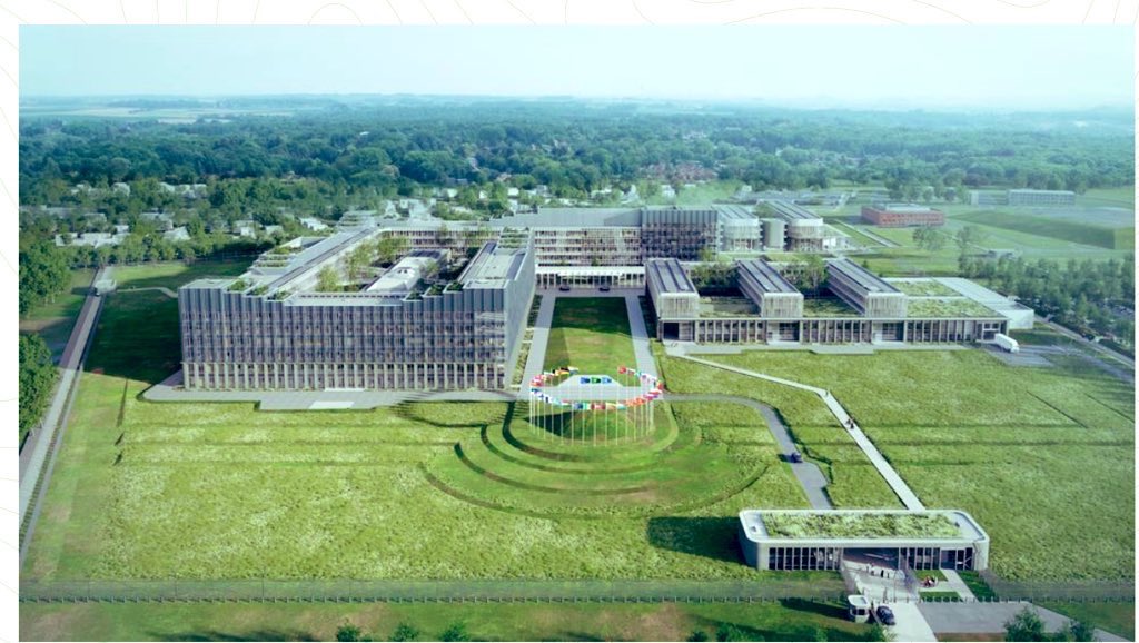 ❗️After years (!) of negotiations and discussions, there is FINALLY an agreement on the new NATO headquarters for SHAPE (Supreme Headquarters Allied Powers Europe) and for the NCIA (NATO Communications and Information Agency) <a href="/NATO/">NATO</a>.

✍️ Both will remain in our country (in Mons).