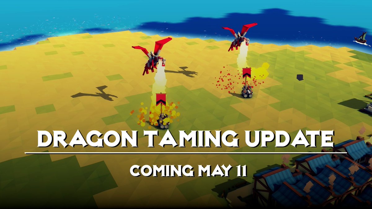 We'll be releasing the Dragon Taming update on May 11th! This should be enough time to think of the perfect dragon names!