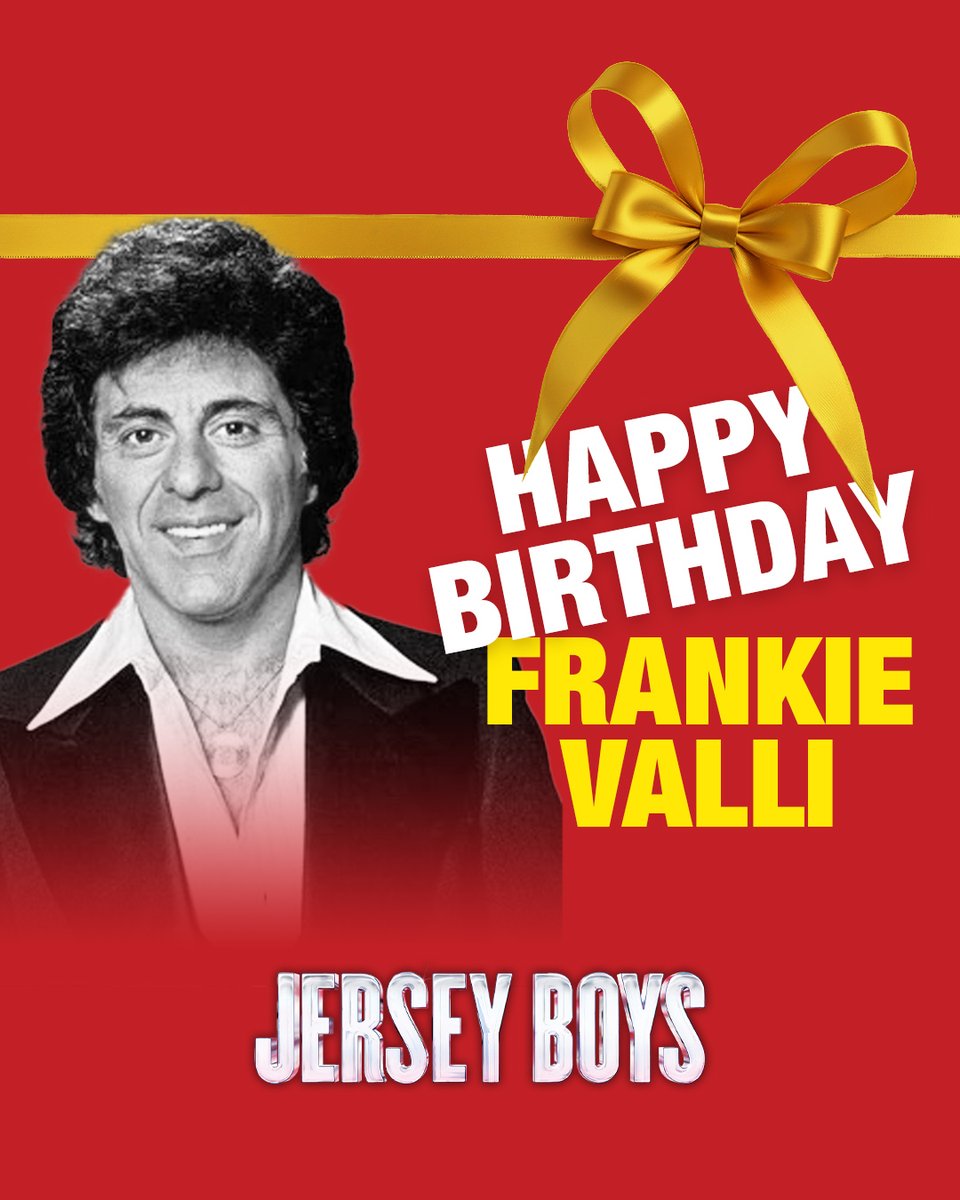 Wishing a very happy birthday to the legend himself – Frankie Valli. The music wouldn’t be the same without you. ❤️🎉