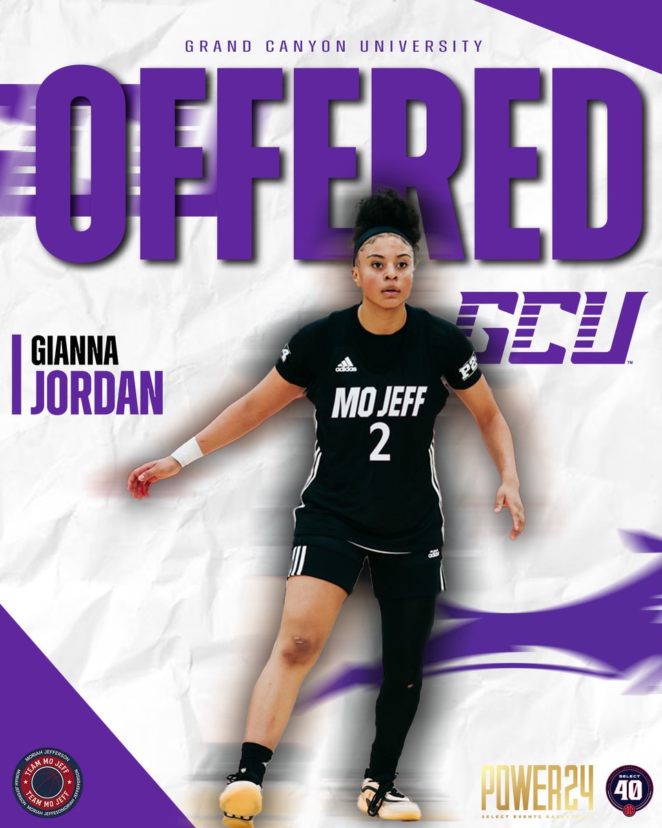 Team Moriah Jefferson (@teammojeff) on Twitter photo Top 2026 PG Gianna Jordan (<a href="/GiannaJordan_/">Gianna โGiGiโ Jordan</a> ) earns an offer from new head coach <a href="/CoachGandy/">Winston Gandy</a> & <a href="/GCU_WBB/">GCU Women's Basketball</a> ! <a href="/TezDumars/">Tez Dumars</a>
Congrats Gigi! ๐๐ฅ๐๐๐๐ฅ
<a href="/Coach_MarcWill/">Coach Marcus</a> <a href="/walshjordan1/">Walsh Jordan</a> <a href="/Coachdomo_24/">Dominique Hamilton</a> <a href="/bballjkey/">Jason Key</a> <a href="/ShaneLaflin/">Shane Laflin</a>
#TeamMoJeffP24 #BeUndeniable #EEHH Top 2026 PG Gianna Jordan (<a href="/GiannaJordan_/">Gianna โGiGiโ Jordan</a> ) earns an offer from new head coach <a href="/CoachGandy/">Winston Gandy</a> & <a href="/GCU_WBB/">GCU Women's Basketball</a> ! <a href="/TezDumars/">Tez Dumars</a>
Congrats Gigi! ๐๐ฅ๐๐๐๐ฅ
<a href="/Coach_MarcWill/">Coach Marcus</a> <a href="/walshjordan1/">Walsh Jordan</a> <a href="/Coachdomo_24/">Dominique Hamilton</a> <a href="/bballjkey/">Jason Key</a> <a href="/ShaneLaflin/">Shane Laflin</a>
#TeamMoJeffP24 #BeUndeniable #EEHH