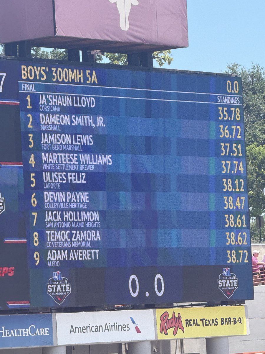 I am so proud of Marteese! He never missed a day, never complained, &amp; always wanted to get better. Not much more you could ask for. Congratulations on a great season buddy! 
#TxStateTrack