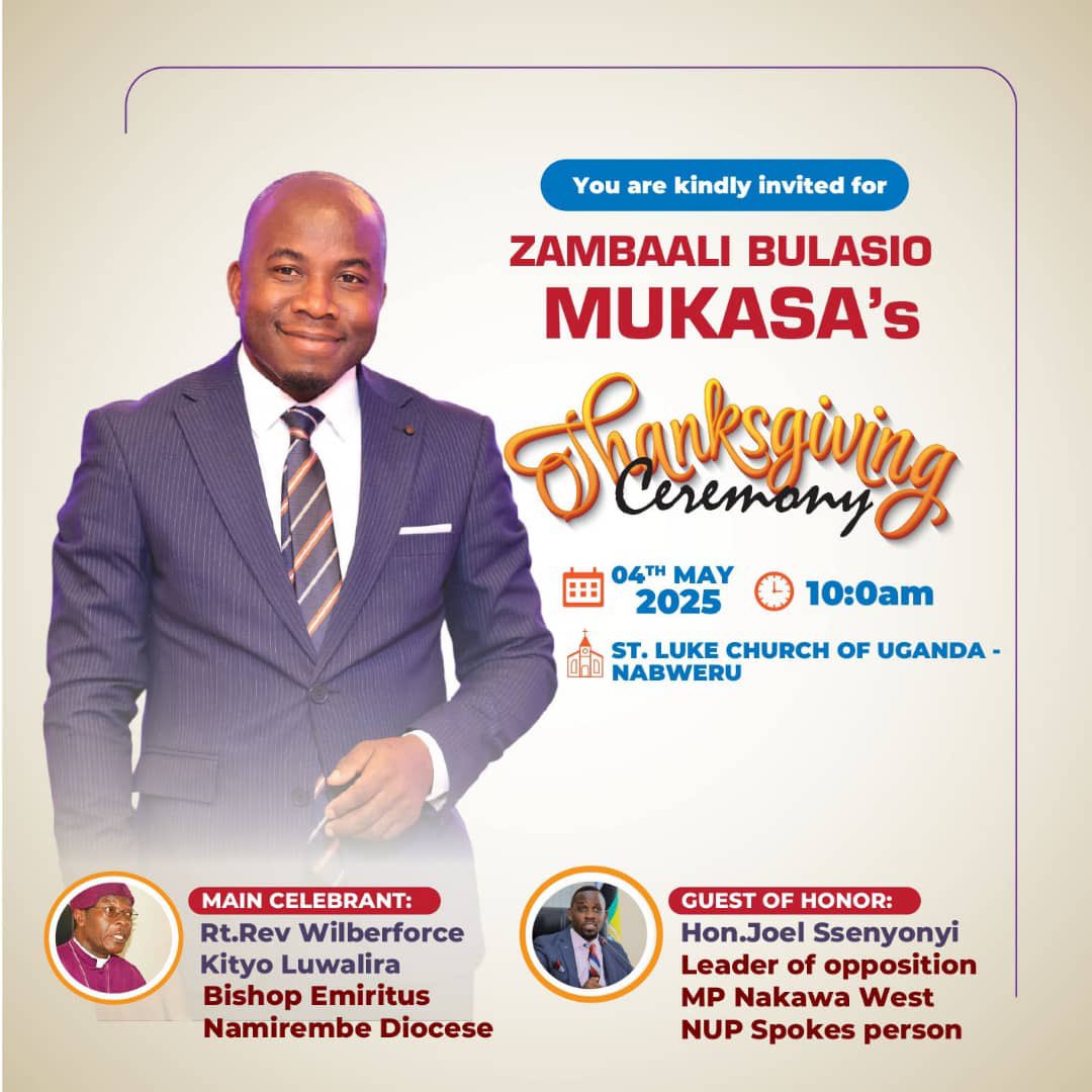 17 years of telling stories that matter, join me as I give thanks to this Journey of Journalism that shaped me…
<a href="/JoelSsenyonyi/">Joel Ssenyonyi</a> 

#17YearsOfJournalism
#ZambaaliAt17
#SomeThingBigIsComing