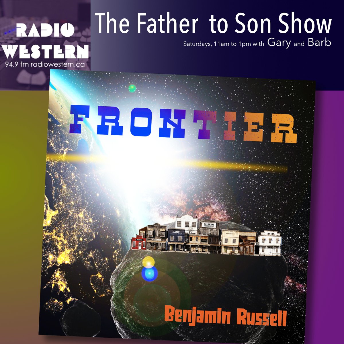 Benjamin Russell (@mtl_bar) on Twitter photo Thanks Barb and Gary for playing the title song from my 2023 FRONTIER album today on Father To Son on 94.9 FM <a href="/radiowestern/">Radio Western</a> !
FRONTIER website: tcbe.ca/frontier/
Everywhere: songwhip.com/benjaminrussel…
Video: youtu.be/DncH8B2TNgU
#artpop #electropop #poprock #canada Thanks Barb and Gary for playing the title song from my 2023 FRONTIER album today on Father To Son on 94.9 FM <a href="/radiowestern/">Radio Western</a> !
FRONTIER website: tcbe.ca/frontier/
Everywhere: songwhip.com/benjaminrussel…
Video: youtu.be/DncH8B2TNgU
#artpop #electropop #poprock #canada