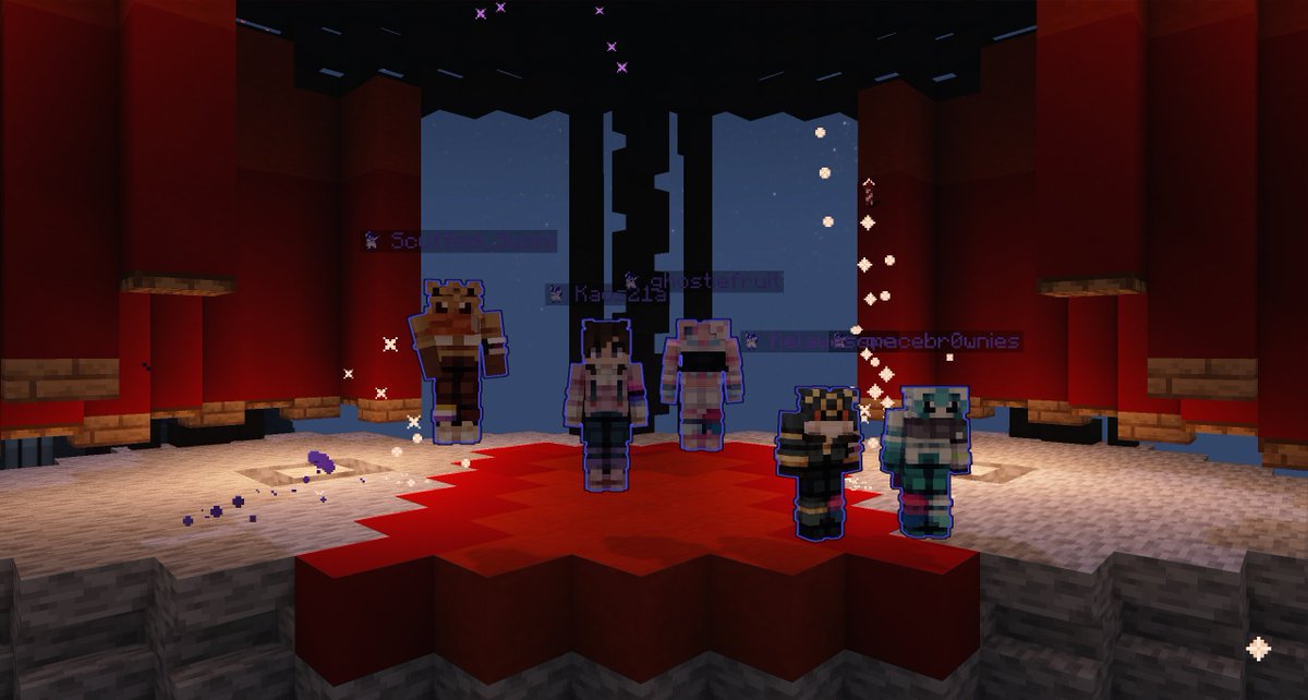 Congratulations to Team Evolve for winning Block Wars Origins 34!! 🎉📷

<a href="/ghostiefruit/">ghostie</a> <a href="/Kaos21a/">Kaos</a> <a href="/kelawesome_/">kel</a> <a href="/Scuffed_sushi/">Sushi 🍣🍉</a> <a href="/spacebr0wnies/">space brownie 🌌 comms open</a> 

That's all from us for now, but make sure to catch Block Wars Brawl on May 23rd! ❤️