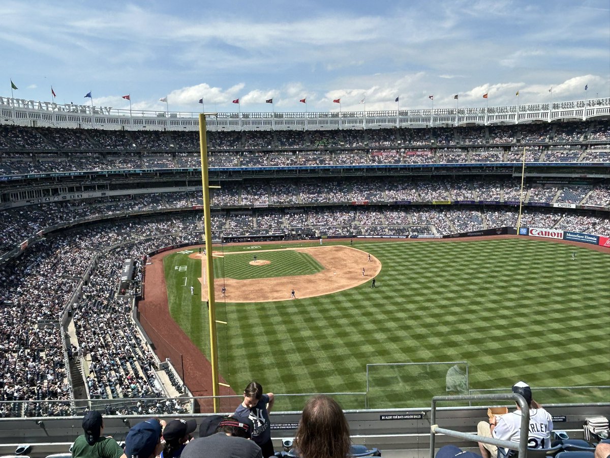 At the Yankee game today with VRS families. Thank you to the VRS PTA for organizing a fun day out together!