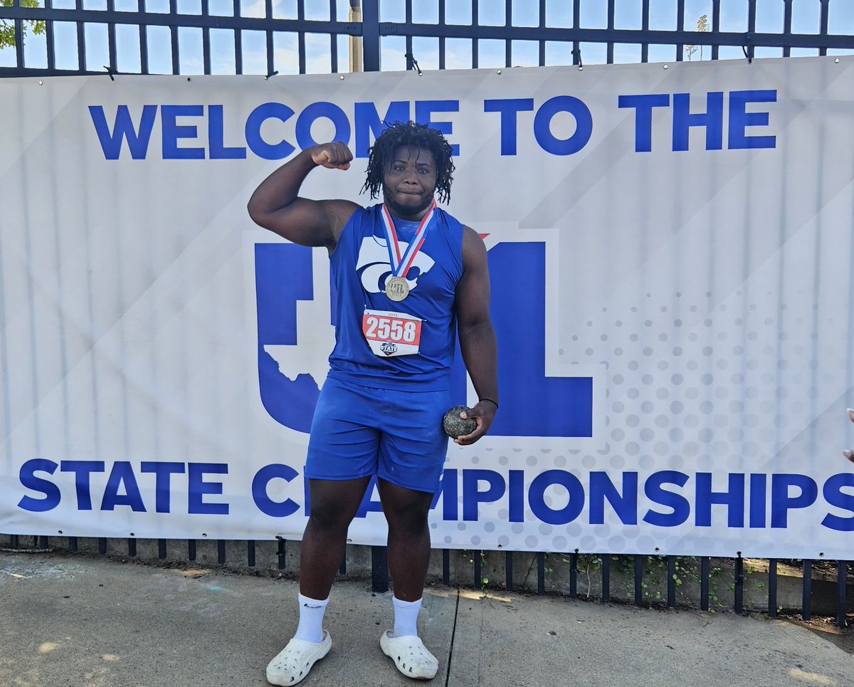 Cypress Creek Football (@ahhcc_fb) on Twitter photo Congratulations to <a href="/Marloncook01/">Marlon”the truth”Cook “2026” DL</a> on earning 2nd place in the 2025 6A State Shot Put!!
#AhhCC
#GrowChamps Congratulations to <a href="/Marloncook01/">Marlon”the truth”Cook “2026” DL</a> on earning 2nd place in the 2025 6A State Shot Put!!
#AhhCC
#GrowChamps