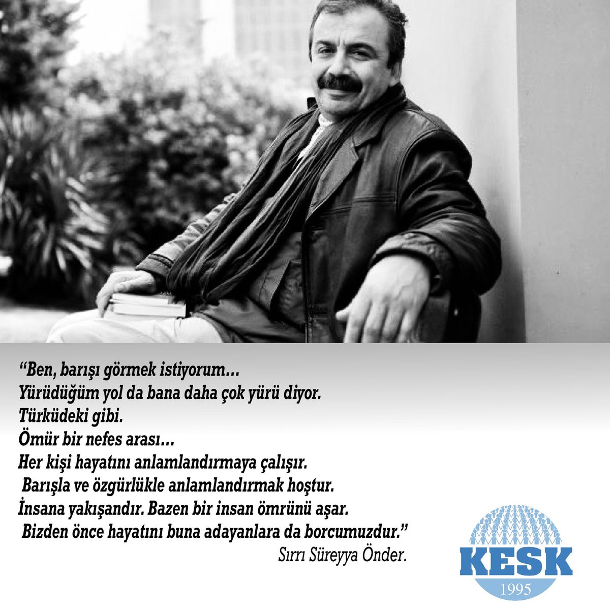 #SırrıSüreyyaÖnder
Ömür bir nefes arası….