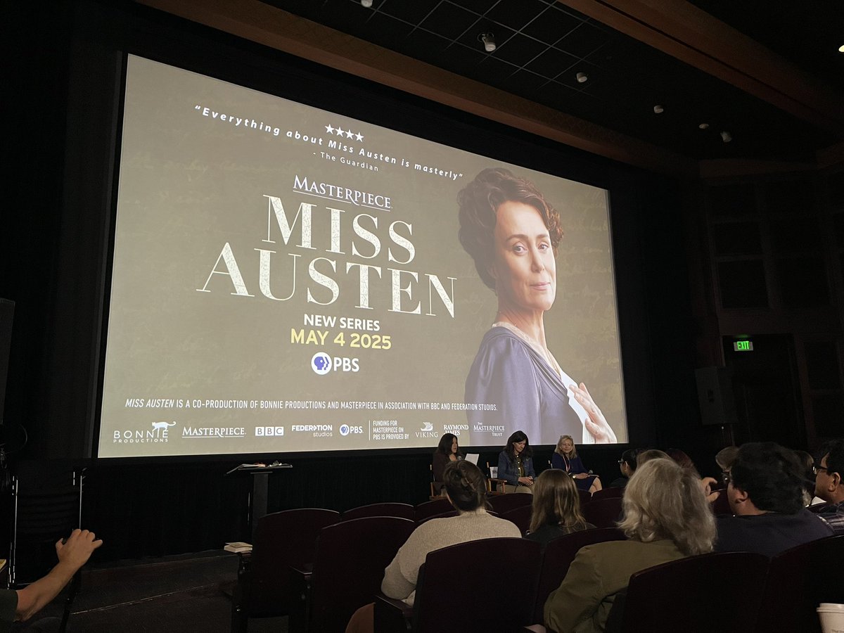 Devoney Looser (@devoneylooser) on Twitter photo I had the lucky chance to see an early screening of ep 1 of the new Miss Austen, based on <a href="/GillHornby/">Gill Hornby</a>ās beautiful novel. #Janeite friends will def want to watch this moving Cassandra and #janeausten story on Sunday 5/4 on <a href="/masterpiecepbs/">MASTERPIECE | PBS</a> I had the lucky chance to see an early screening of ep 1 of the new Miss Austen, based on <a href="/GillHornby/">Gill Hornby</a>ās beautiful novel. #Janeite friends will def want to watch this moving Cassandra and #janeausten story on Sunday 5/4 on <a href="/masterpiecepbs/">MASTERPIECE | PBS</a>