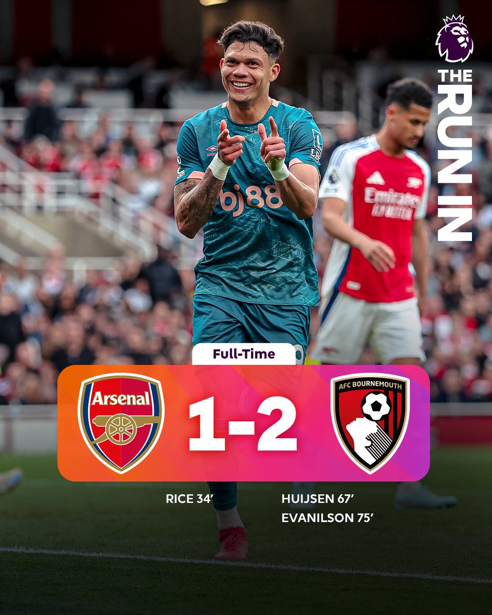 🍒 <a href="/afcbournemouth/">AFC Bournemouth 🍒</a> win away at Arsenal for the first time!

#ARSBOU