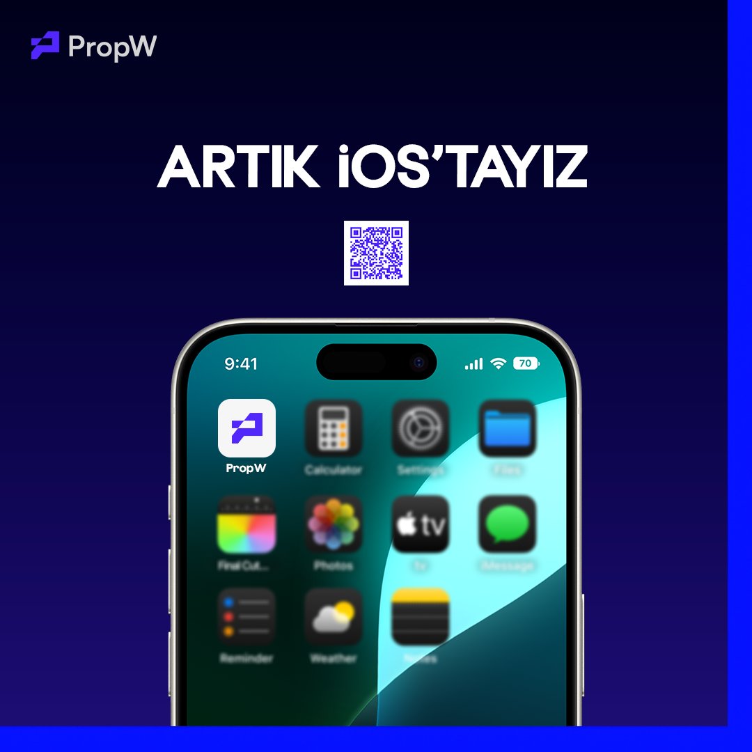 Artık iOS'TAYIZ!

PropW mobil uygulamasını artık Apple App Store marketten indirebilirsiniz.