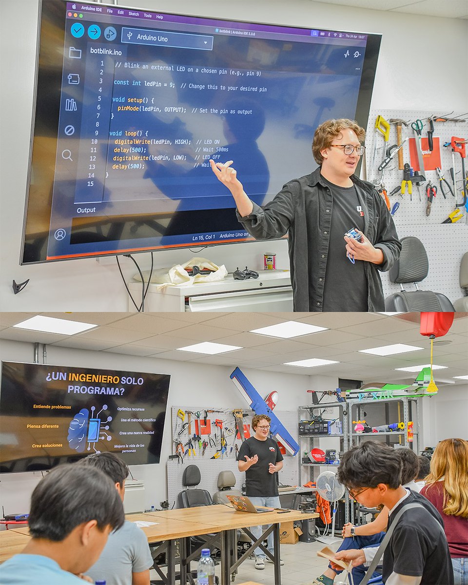 UFMedu's tweet image. 🚀¡Así vivimos el Code Camp 2025!
Nuestros participantes exploraron el mundo de la programación, la inteligencia artificial y la tecnología aplicada a los negocios en una jornada de innovación y aprendizaje.
Conoce más fce.ufm.edu
#codecamp #ufm #fce #ingenieria