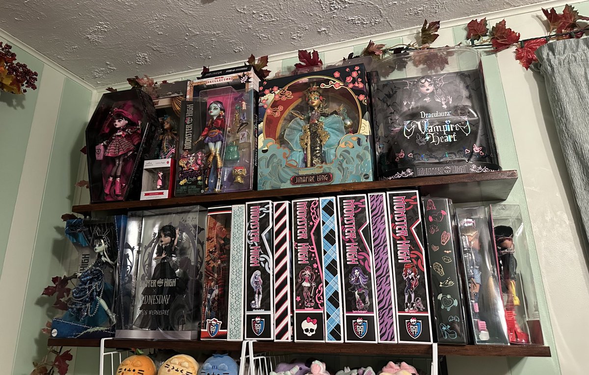 spookiepie_'s tweet image. Oh I can’t wait to get my own place and be able to organize this mess of a collection properly. I at least had to get it somewhat organized. Just a ✨collector of 10+ years✨ thing (this ain’t even the full collection lol)
#SpookiePie #MonsterHigh #FunkoPop #DollTwt