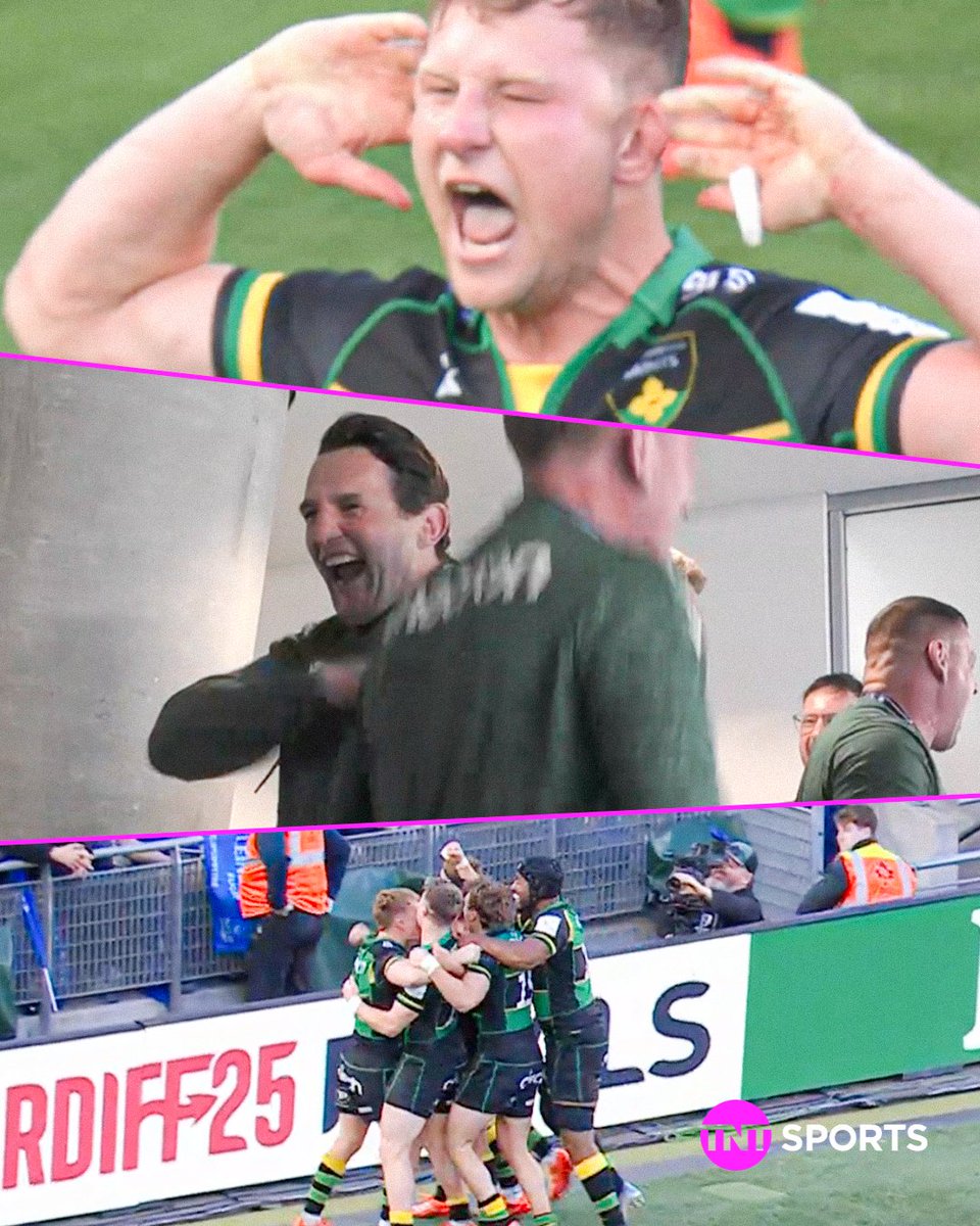 Rugby on TNT Sports (@rugbyontnt) on Twitter photo Look at what it means π€
<a href="/SaintsRugby/">Northampton Saints π</a> dig deep to reach the #InvestecChampionsCup Final with a 37-34 win over Leinster Rugby in Dublin π₯
A phenomenal performance from the reigning #GallagherPrem champions π Look at what it means π€
<a href="/SaintsRugby/">Northampton Saints π</a> dig deep to reach the #InvestecChampionsCup Final with a 37-34 win over Leinster Rugby in Dublin π₯
A phenomenal performance from the reigning #GallagherPrem champions π