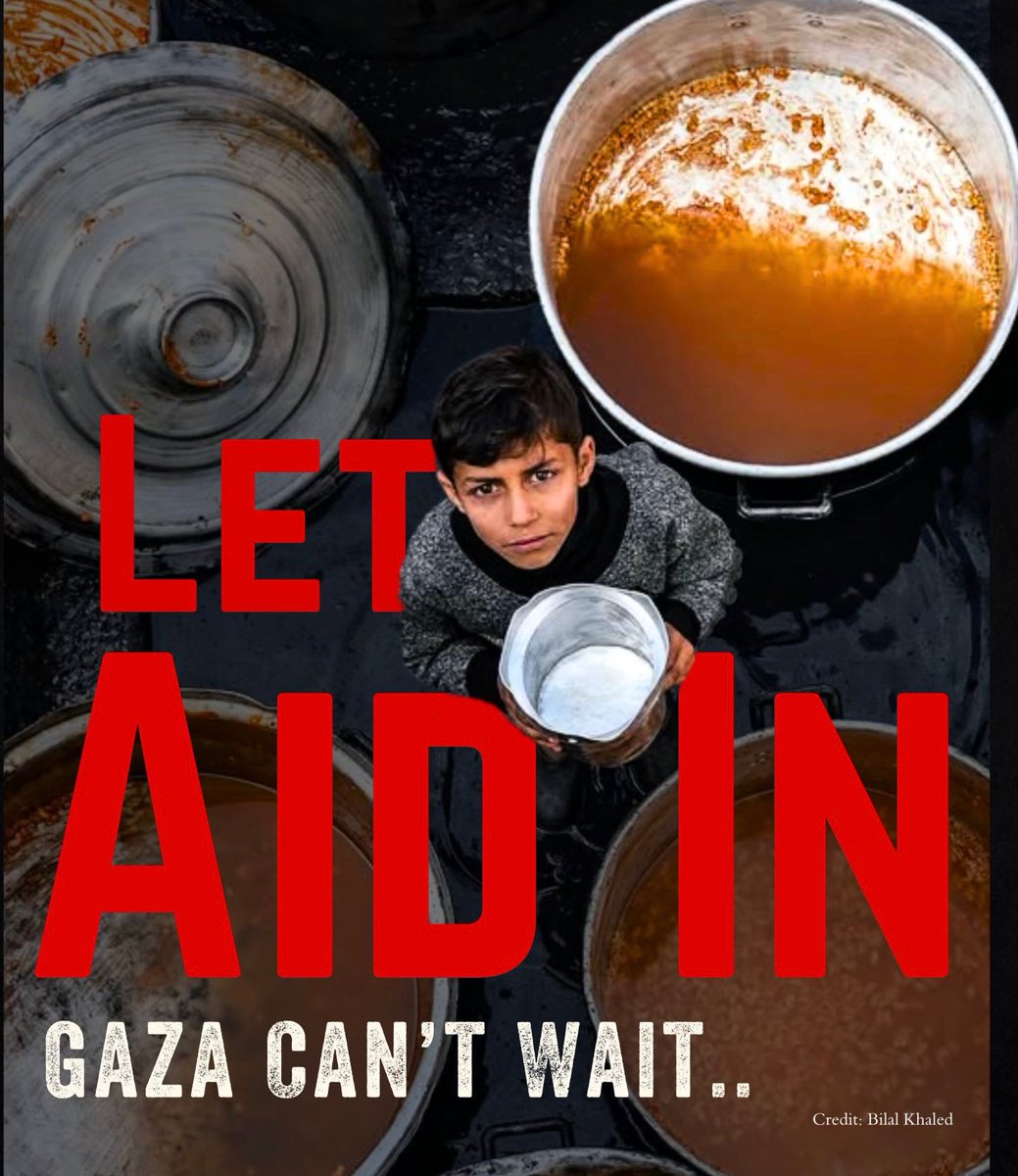 El bloqueo israelí está dejando GAZA sin alimentos. Israel continúa con su GENOCIDIO provocando el hambre en la franja.
Ayuda inmediata de alimentos y medicinas para GAZA. ¿Donde está la Europa de los valores???