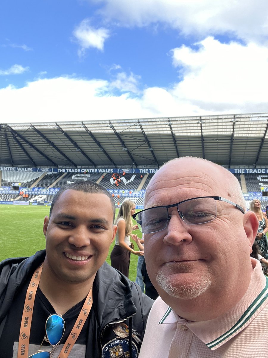 Nice to catch up with Montero today! 🐐