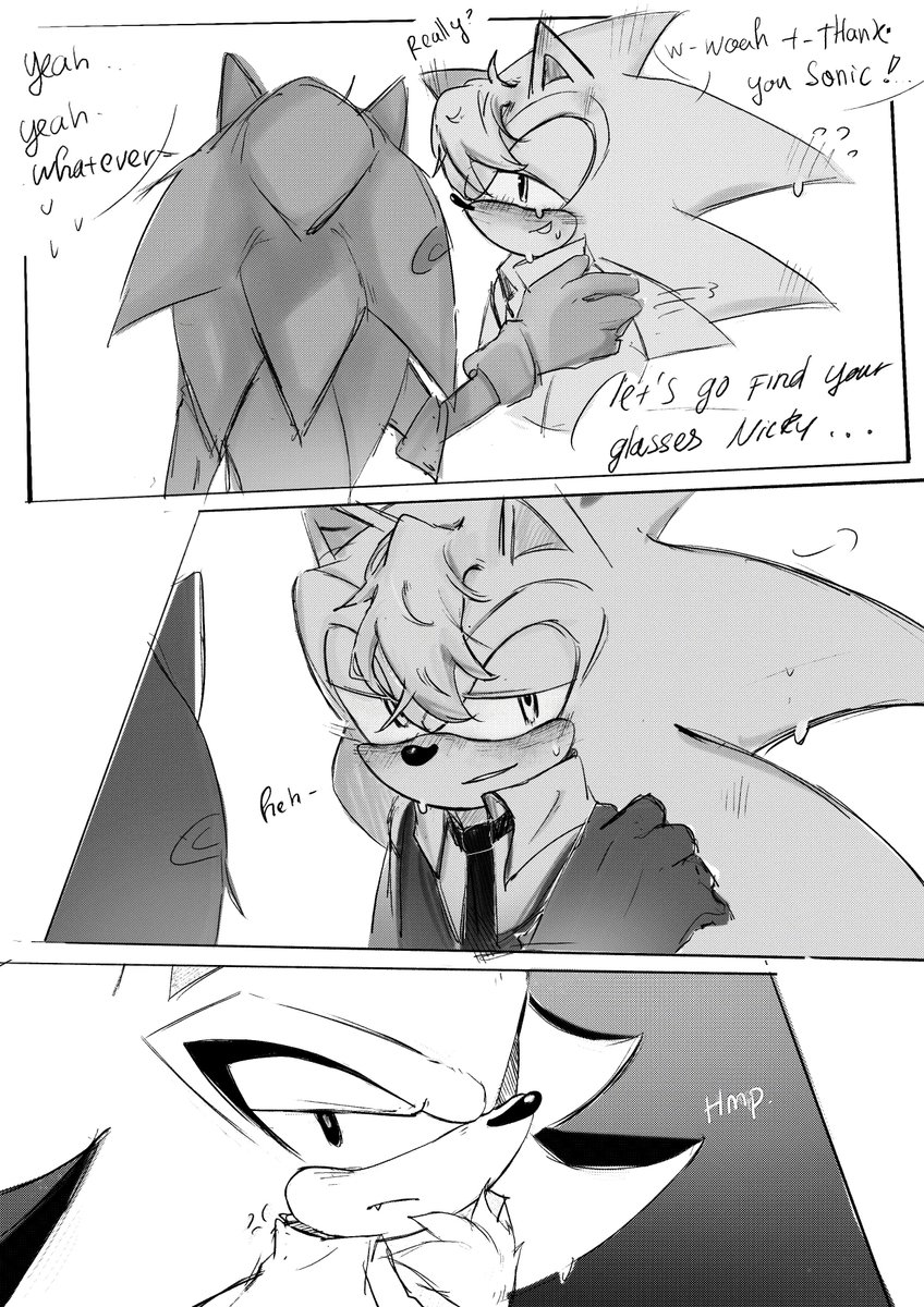 jealousy
#sonadow #Nickythehedgehog #NICHOLAS