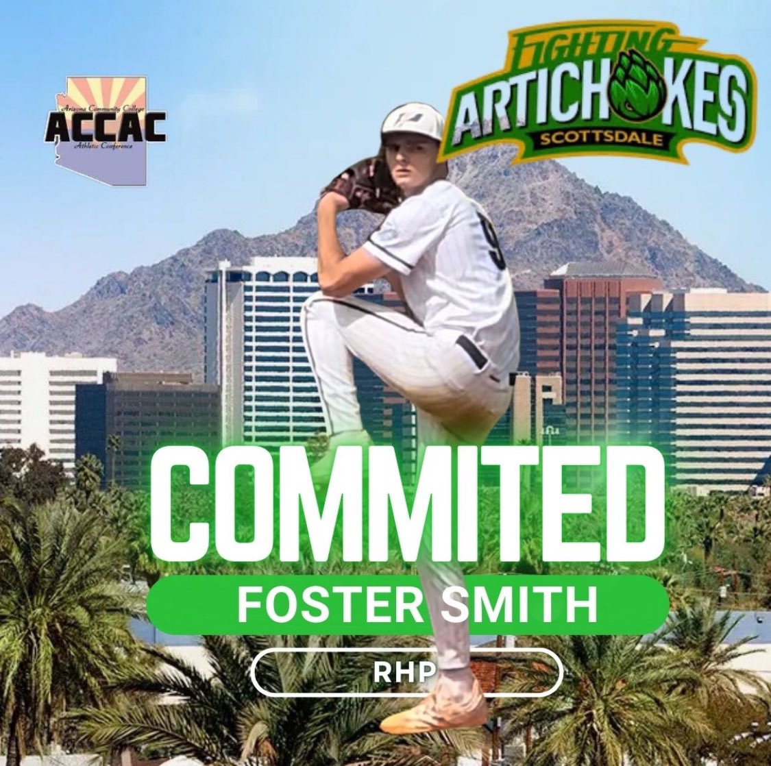 Foster Smith (@fostersmith99) on Twitter photo Blessed to announce my commitment to continue my athletic and academic career at Scottsdale CC. I would like to thank God, my family, and all of the coaches throughout the years. I would like to thank the coaches <a href="/sccchokes/">Scottsdale Community College Baseball</a> for the opportunity!
<a href="/tygunner22/">Ty Gavin</a> <a href="/Jiwan23/">Jiwan James</a> <a href="/PowerBSB/">Power Baseball</a> Blessed to announce my commitment to continue my athletic and academic career at Scottsdale CC. I would like to thank God, my family, and all of the coaches throughout the years. I would like to thank the coaches <a href="/sccchokes/">Scottsdale Community College Baseball</a> for the opportunity!
<a href="/tygunner22/">Ty Gavin</a> <a href="/Jiwan23/">Jiwan James</a> <a href="/PowerBSB/">Power Baseball</a>