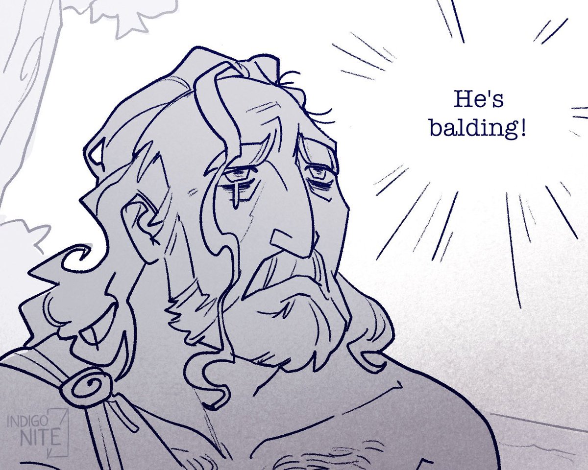 indigonite0's tweet image. Not even the gods can help you with that, brother
#epicthemusical