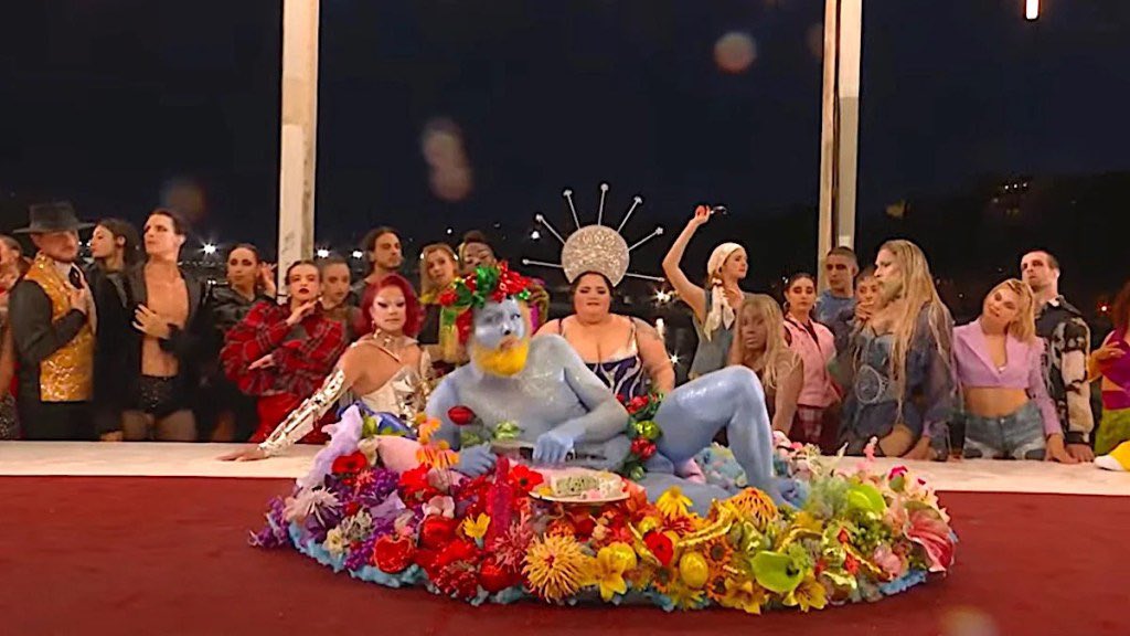 I don’t know who needs to hear this, but the Last Supper skit at the Olympics mocks Christ Himself.

The Pope isn’t Christ.

Hope this helps.