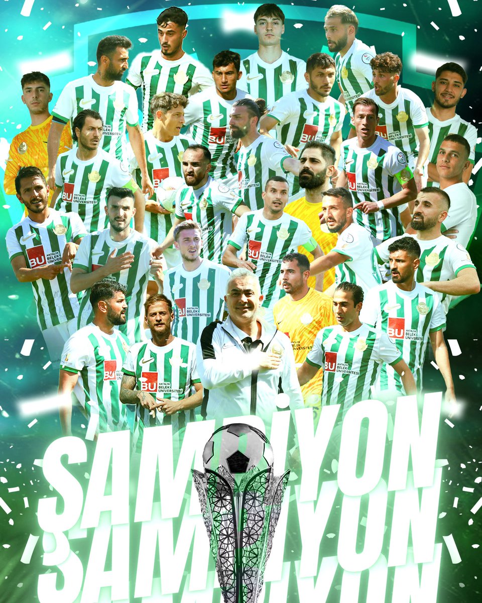 Şampiyon <a href="/SerikKulubu/">SERİK SPOR A.Ş.</a>