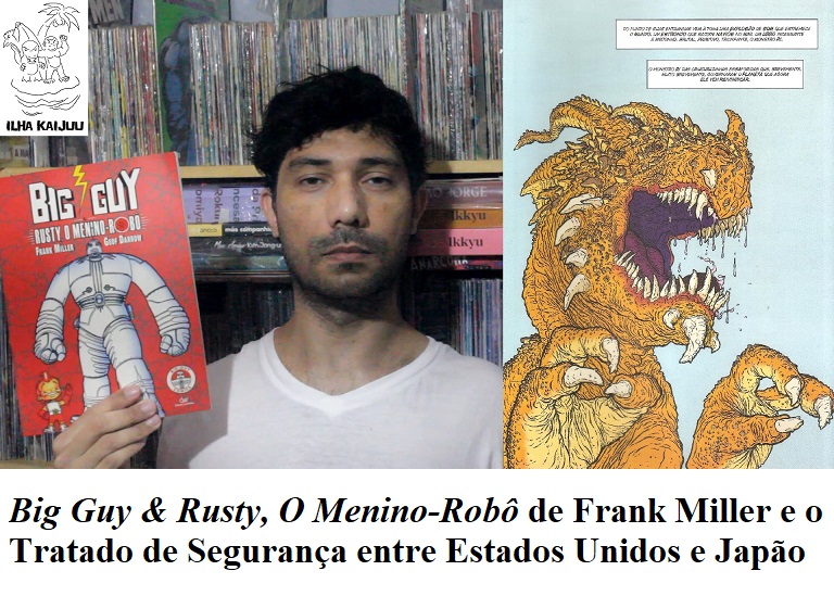 Vídeo novo lá no canal sobre "Big Guy &amp; Rusty, O Menino-Robô" de Frank Miller e Geoff Darrow, ficção científica das décadas de 1950 e 1960 e as relações entre EUA e Japão no pós-ocupação. Link no comentário.