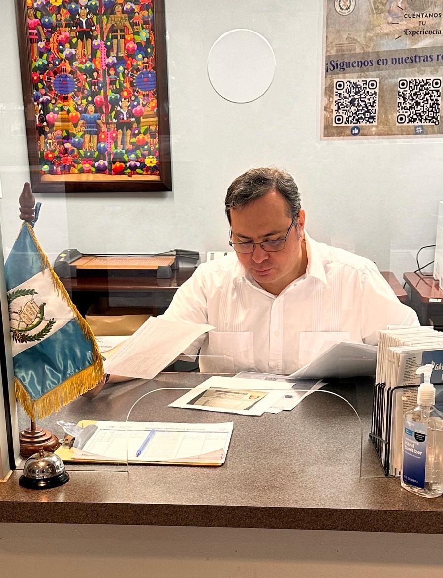 <a href="/ConsGuaMcAllen/">Cons Gua McAllen</a> asistiendo a la comunidad guatemalteca con servicios protección consular, documentación, registro civil, inscripciones de nacimiento y matrimonio, durante el Sábado Consular del mes de mayo 2025.
#GuatemalaCercaDeTi 🇬🇹