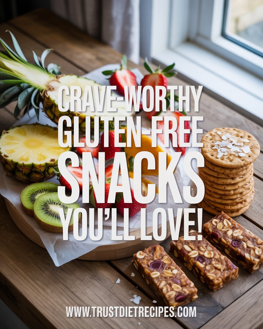 Snack cravings? 🙋‍♀️ These gluten-free snacks are the perfect solution! Easy, tasty, and guilt-free – ideal for any time of day. 🍏🍪 #GlutenFreeSnacks #HealthyEating #SnackAttack #GlutenFreeLife