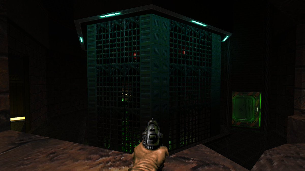 Getting really close to completing Annie's E2M3 now... #Gzdoom #leveldesign
