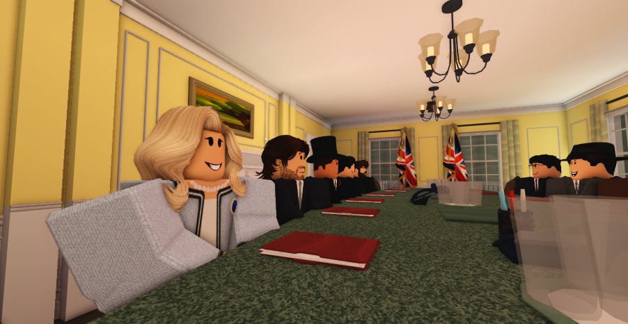 Prime Minister Humza Ahmad and his first cabinet meeting earlier today.