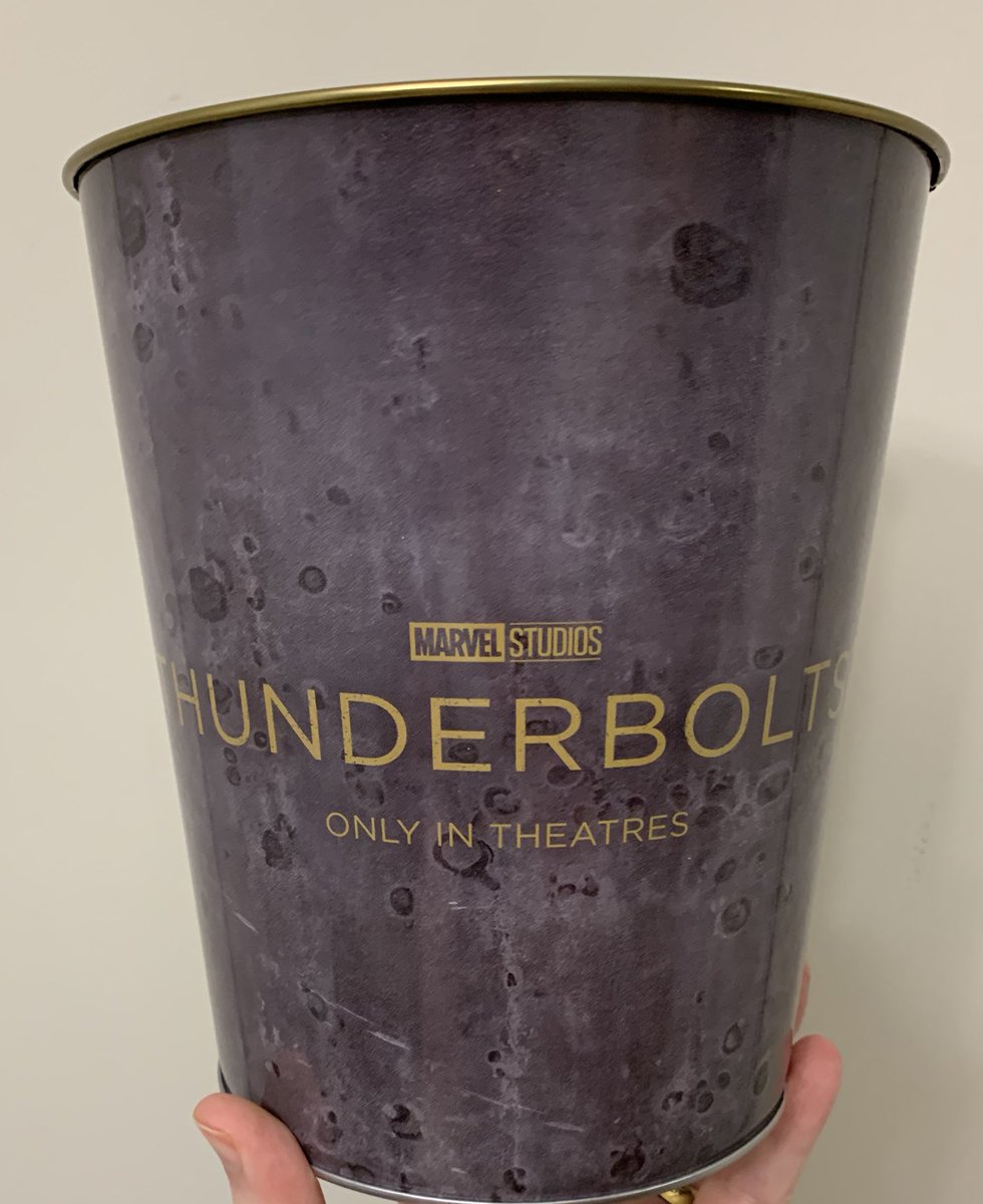 billyjoeradio's tweet photo. Here’s a good look at the collectible combo for Marvel Thunderbolts.

My theater was out of Bucky and Yelena, but I’m pretty sure I got the last Red Guardian https://t.co/FrJtHMmpez