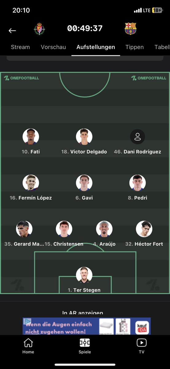 Vamos Ansu Fati zeig heute der ganzen Welt was du kannst du hast nicht umsonst unsere Nummer 10 ❤️💙