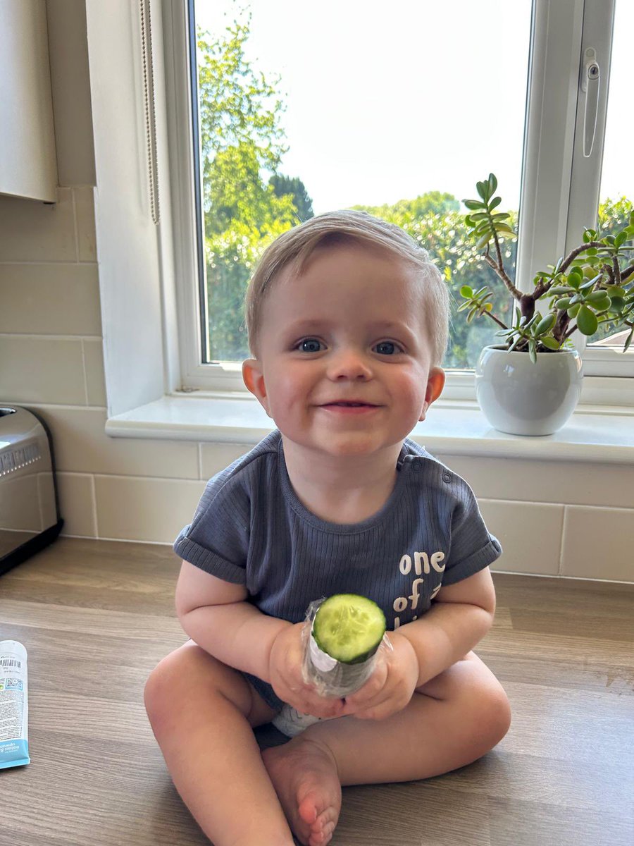 Cool as a cucumber 🥒💙