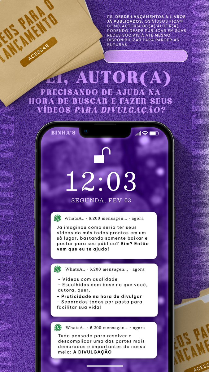 Atenção autoras 👀🥀 

Decidi abrir minha agenda esse mês para criação de vídeos para tráfego pago/ reels, serão VAGAS LIMITADAS então já corre pra não perder a sua!

docs.google.com/forms/d/e/1FAI…

Obs: ainda essa semana estarei respondendo todos os emails ☺️