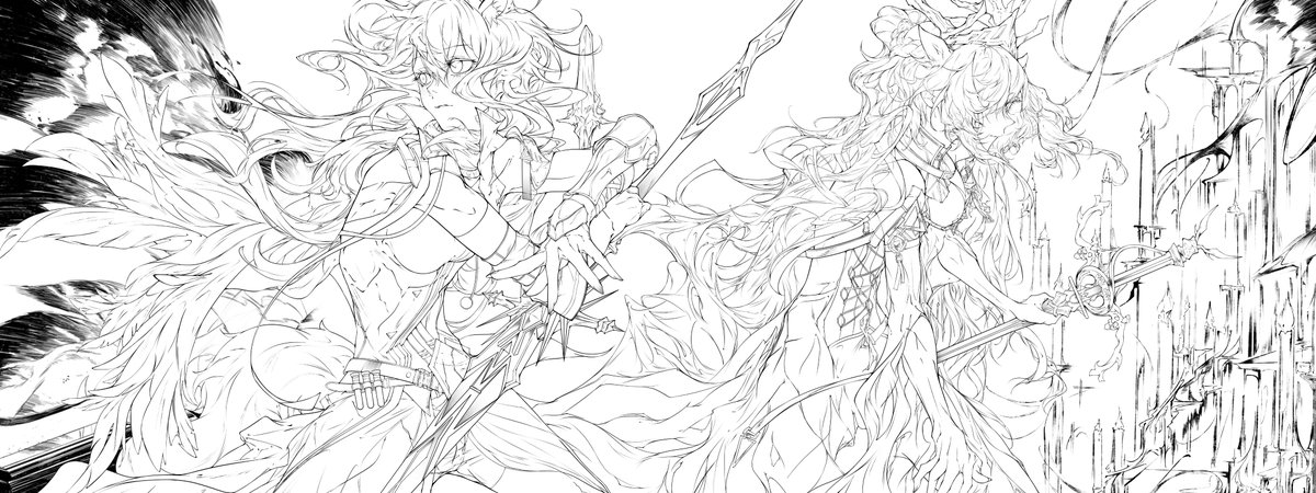 WitzLyan's tweet image. #明日方舟 耀骑士&amp;amp;烛骑士