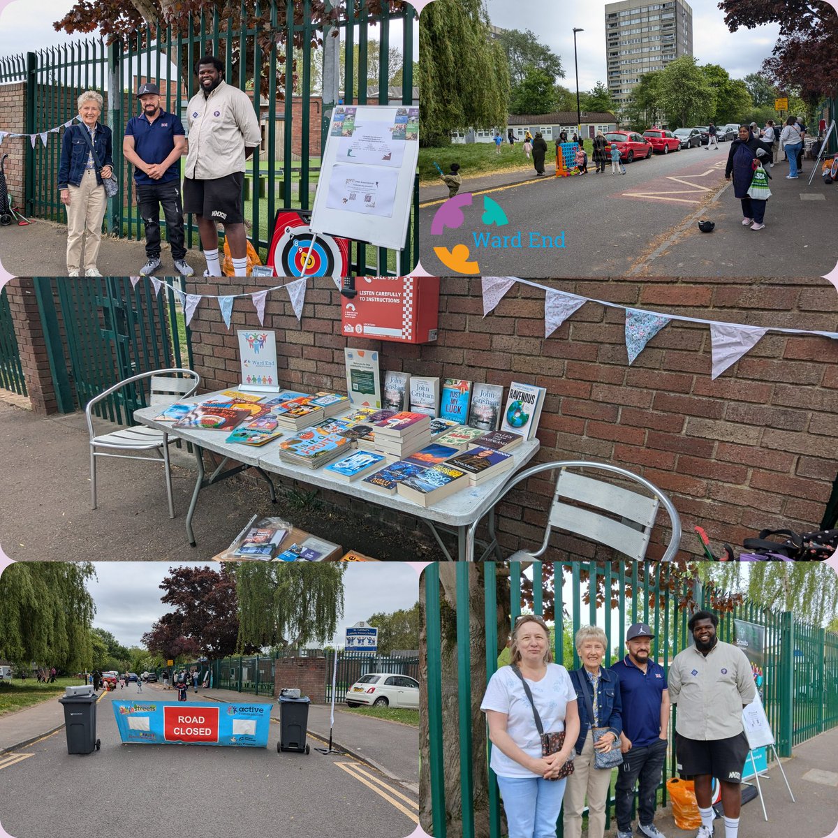 Ward End Residents' Glebe Farm & Tile Cross (@wardendgftc) on Twitter photo WERG May Community Action Day Part 3 WERG with 🏀🎾 Active Street Team AWS on Cottesmeadow Estate. 📚NLT book giveaway 🎯 <a href="/34thWEScouts/">34th Ward End Scouts Birmingham</a> joined us & <a href="/Cllr_Bridle/">Cllr Marje Bridle</a> dropped by! 🙂 WERG May Community Action Day Part 3 WERG with 🏀🎾 Active Street Team AWS on Cottesmeadow Estate. 📚NLT book giveaway 🎯 <a href="/34thWEScouts/">34th Ward End Scouts Birmingham</a> joined us & <a href="/Cllr_Bridle/">Cllr Marje Bridle</a> dropped by! 🙂
