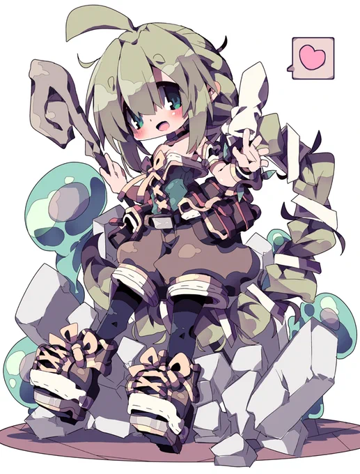 サガフロンティア2のヴァージニア・ナイツちゃんを描きました 