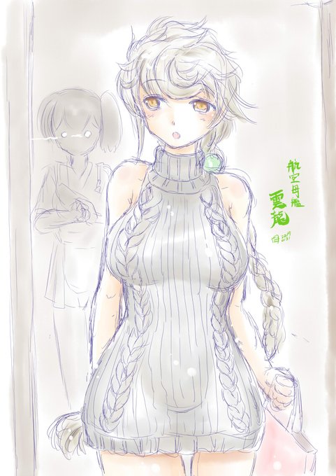 #艦娘の情け容赦ない写真ほしいです 雲龍「提督、渡された服・・・着てきみました。あと、そこの廊下で会った加賀さんが話があるって・・・、あ、提督?そっち窓だけど・・・」