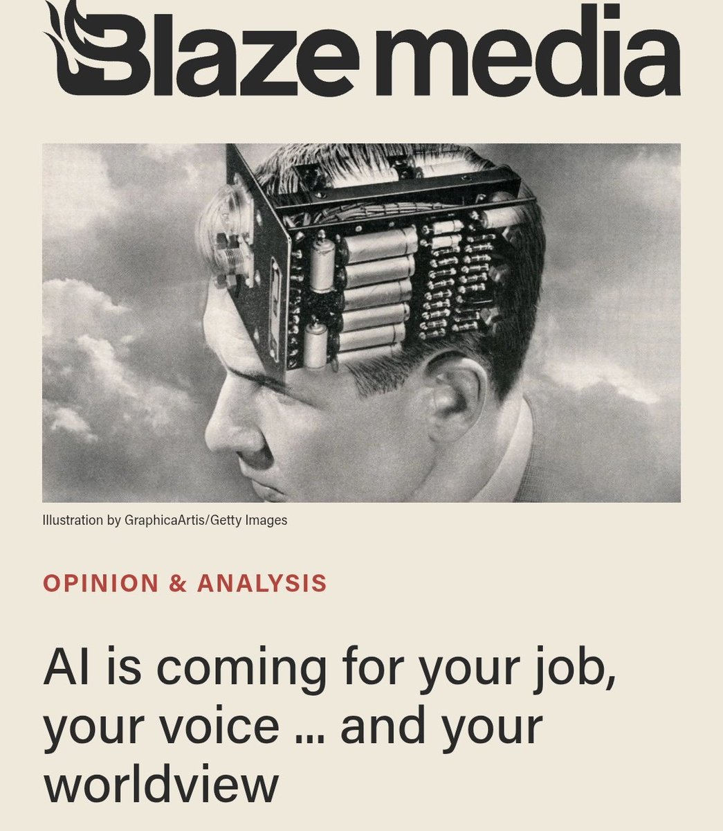 StopSocialists's tweet image. Thread: 5 Things Conservatives Must Understand About Artificial intelligence (AI)